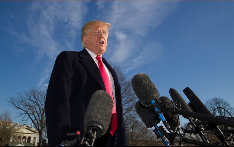 AHORA PLANEAMOS UN MURO DE ACERO EN LUGAR DE CONCRETO: TRUMP