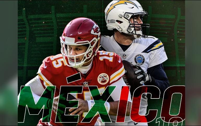 CHIEFS VS CHARGERS, EL PARTIDO DE LA NFL EN MÉXICO PARA EL 2019