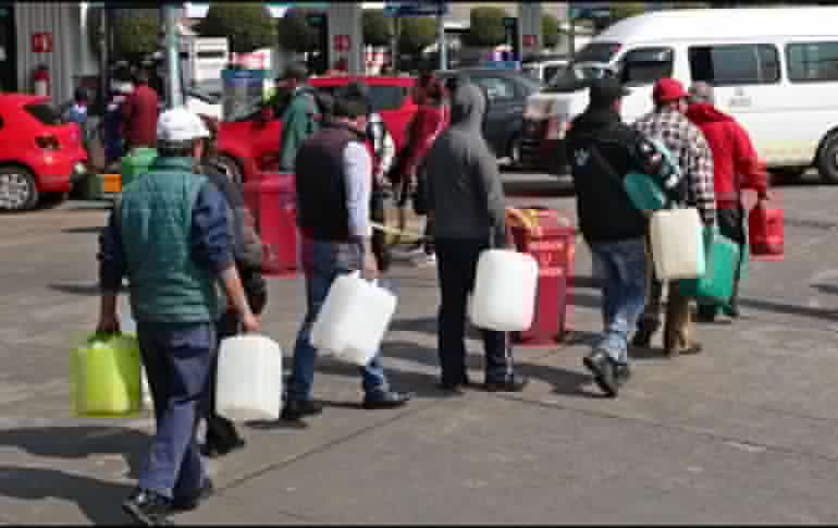 DETIENEN A CONDUCTOR CON 430 LITROS DE GASOLINA EN ESTADO DE MÉXICO