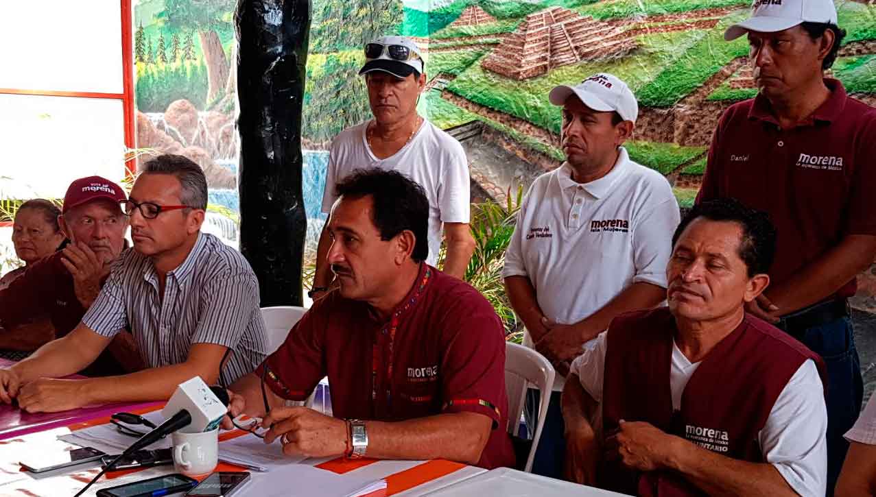MORENA EXPULSA A RODOLFO MARTINEZ ARAGON Y JORGE GAMALIEL GOMEZ UITZIL, POR INTENTAR BOICOTIAR COALICION EN 2018, EN QUINTANA ROO.
