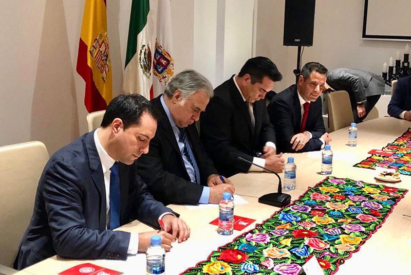 GOBERNADOR MAURICIO VILA DOSAL PROMUEVE EN ESPAÑA NUEVAS INVERSIONES TURÍSTICAS PARA YUCATÁN