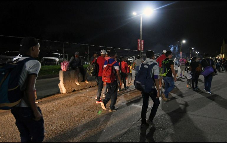 HONDUREÑOS INICIAN NUEVA CARAVANA MIGRANTE