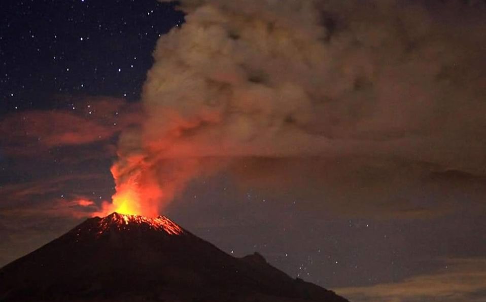 PIDEN A POBLACIÓN NO ACERCARSE AL POPOCATÉPETL TRAS EXPLOSIÓN