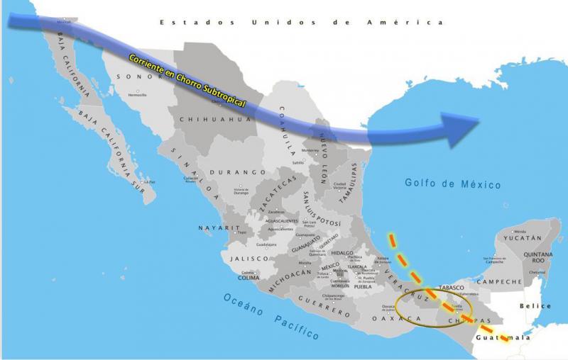 PROTECCIÓN CIVIL ESPERA ALGUNAS LLUVIAS DURANTE EL FIN DE SEMANA EN TABASCO