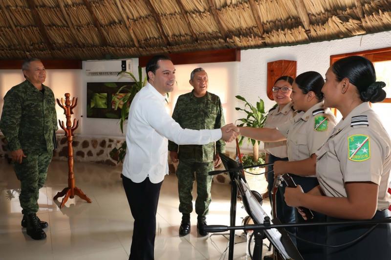 REFRENDAN COLABORACIÓN Y COORDINACIÓN FUERZAS ARMADAS Y GOBIERNO DE YUCATÁN