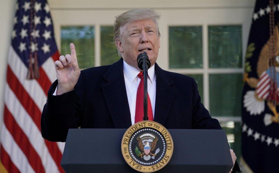 TRUMP ANUNCIA REAPERTURA DEL GOBIERNO DURANTE TRES SEMANAS