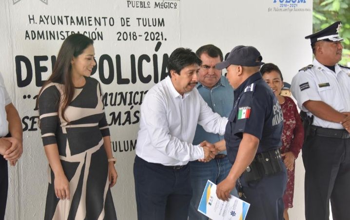 Seguridad para ciudadanos y turistas en Tulum garantiza Victor Más