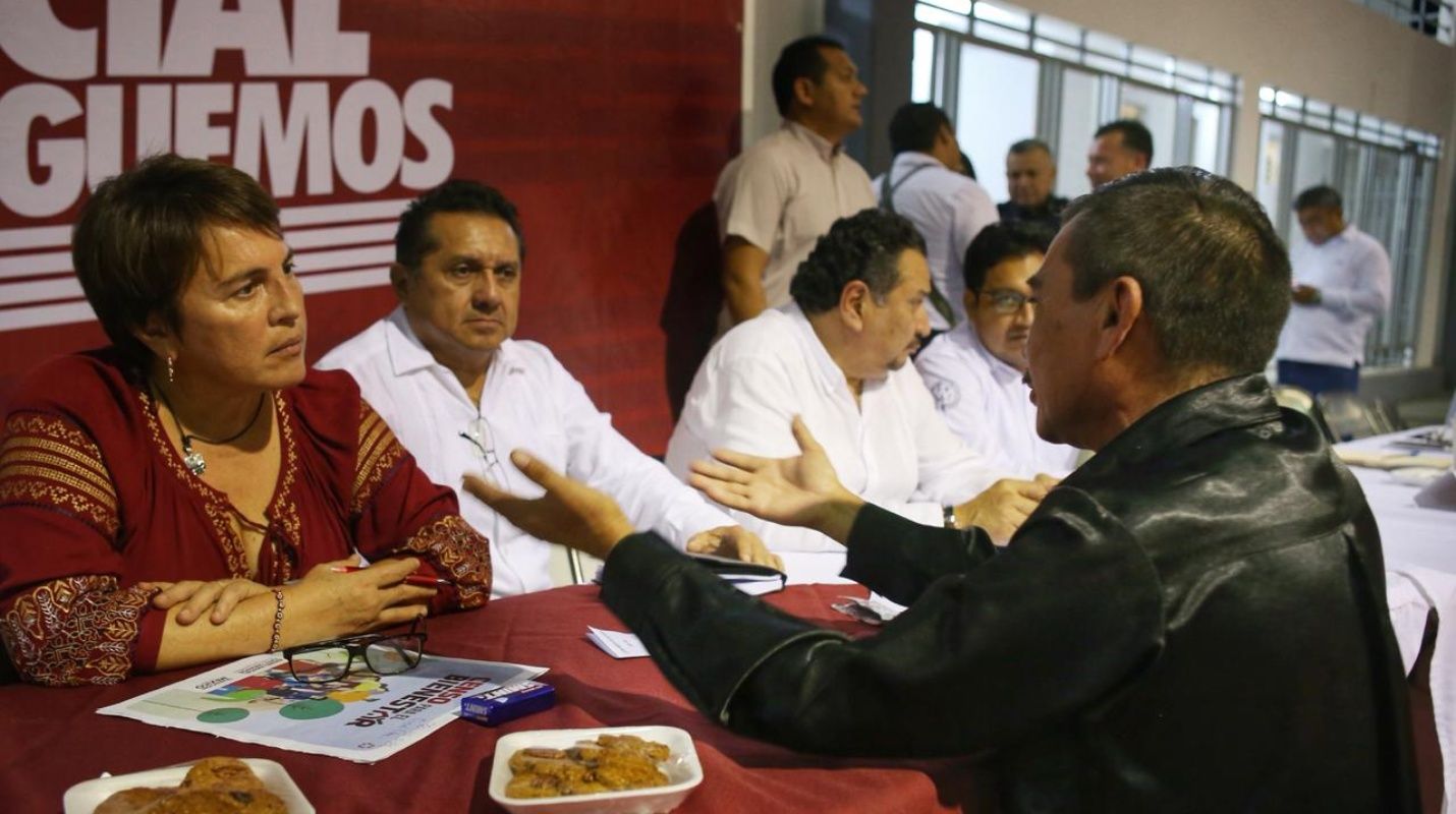 Laura Beristain: “dialoguemos” en las jornadas de participación social