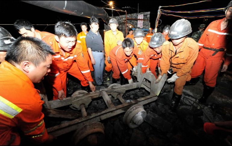 ACCIDENTE EN MINA DE CHINA DEJA AL MENOS 20 MUERTOS