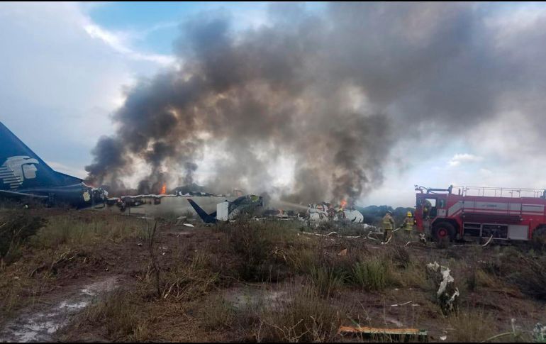 DAN A CONOCER DICTAMEN FINAL DE AVIONAZO EN DURANGO