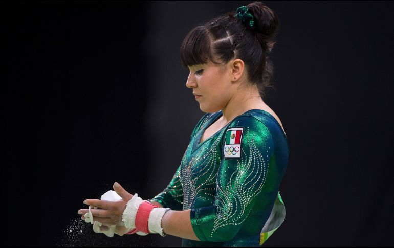 GIMNASTA ALEXA MORENO SE INSTALA EN FINAL DE COPA DEL MUNDO