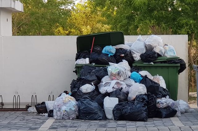 No recogen la basura en Solidaridad
