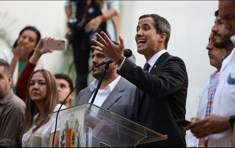 EU CALIFICA DE «RIDÍCULA» LA INHABILITACIÓN DE GUAIDÓ