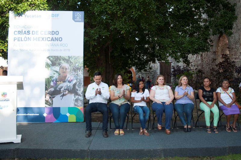 TRABAJO DEL DIF YUCATÁN POR LA SEGURIDAD ALIMENTARIA TRASPASA FRONTERAS