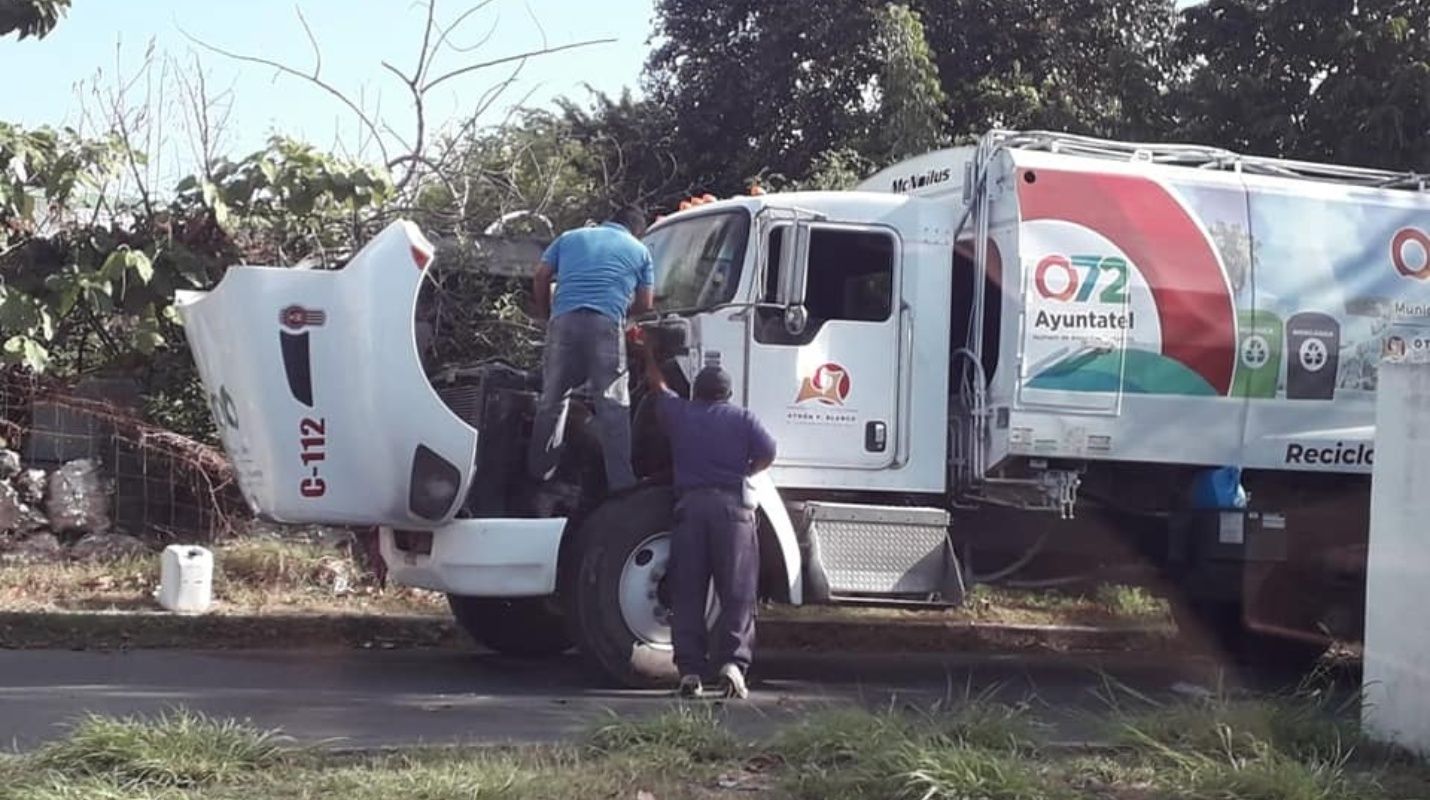 Fallan camiones de basura recién entregados a Othón P. Blanco