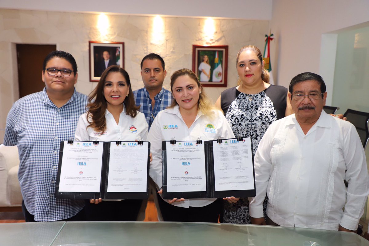 Suscribe Mara convenio con el IEEA