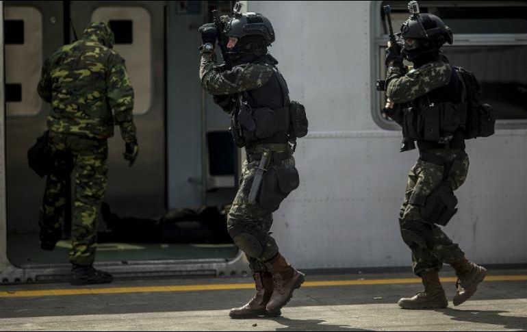 POLICÍA BRASILEÑA FRUSTRA ASALTO BANCARIO; 10 ASALTANTES MUEREN