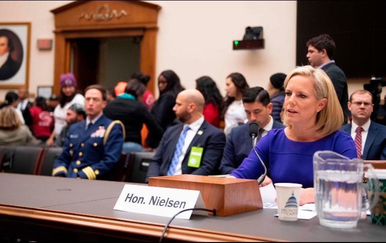 SECRETARIA DE SEGURIDAD NACIONAL DE DONALD TRUMP RENUNCIA