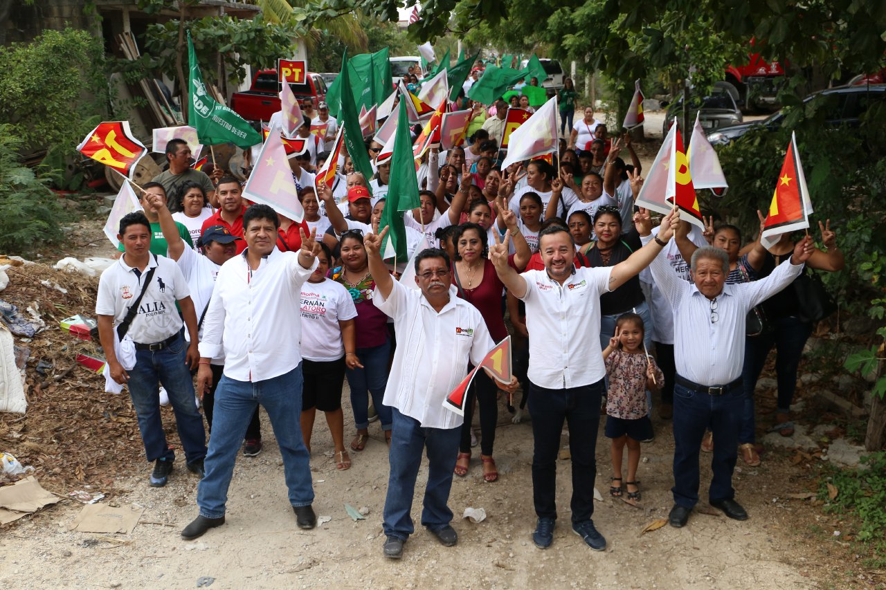 Llego la hora de que el pueblo de Quintana Roo sea gobierno en el Congreso local!: Hernán Villatoro