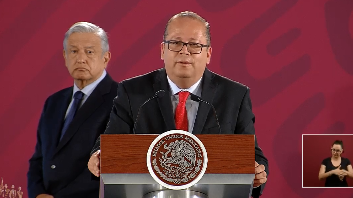 AMLO PRESENTA A RICARDO RODRÍGUEZ COMO PRIMER TITULAR DEL INSTITUTO PARA DEVOLVERLE AL PUEBLO LO ROBADO