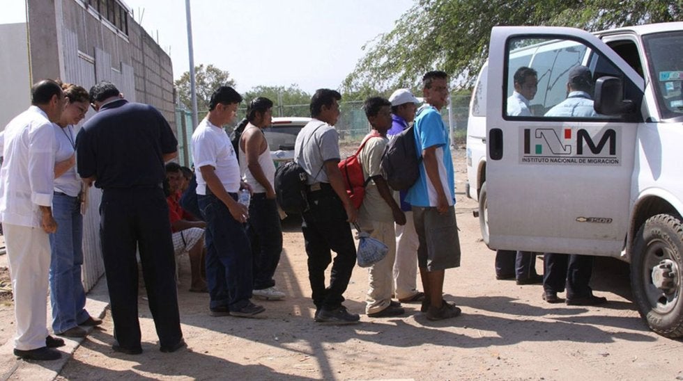 DETIENEN A CENTROAMERICANOS DURANTE PERSECUCIÓN EN CHIAPAS