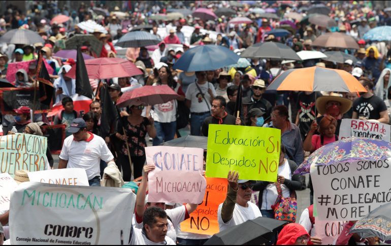 GOBIERNO INTEGRARÁ PETICIONES DE CNTE EN LEYES SECUNDARIAS: LÓPEZ OBRADOR