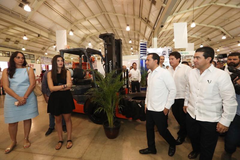 INAUGURA EL GOBERNADOR MAURICIO VILA DOSAL LA EXPO CONSTRUCCIÓN 2019