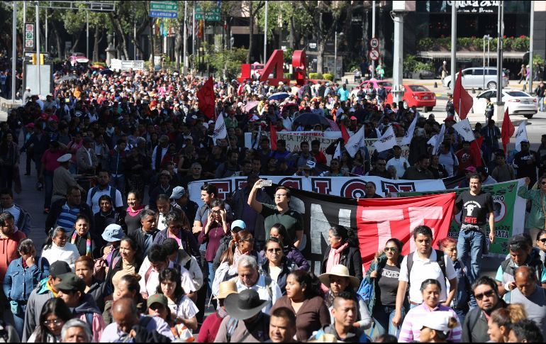 LA CNTE Y LÓPEZ OBRADOR ACUERDAN MESAS DE TRABAJO Y DIÁLOGO