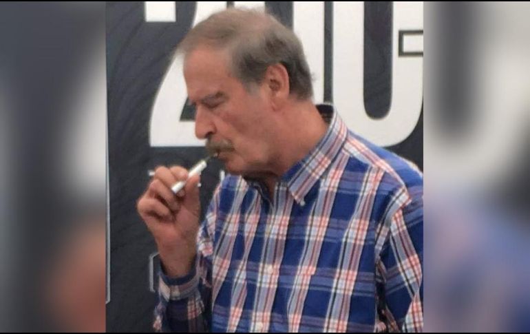 NIEGAN QUE VICENTE FOX HAYA FUMADO MARIGUANA