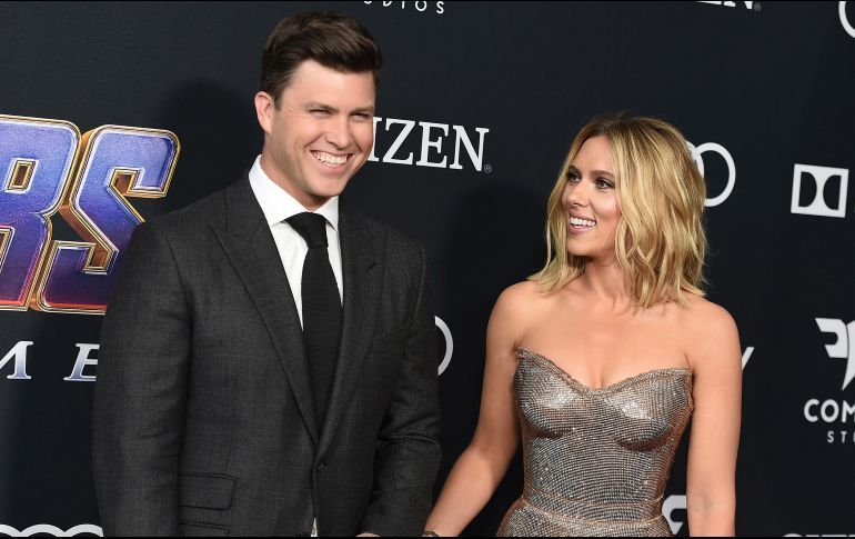 SCARLETT JOHANSSON SE CASARÁ CON COLIN JOST