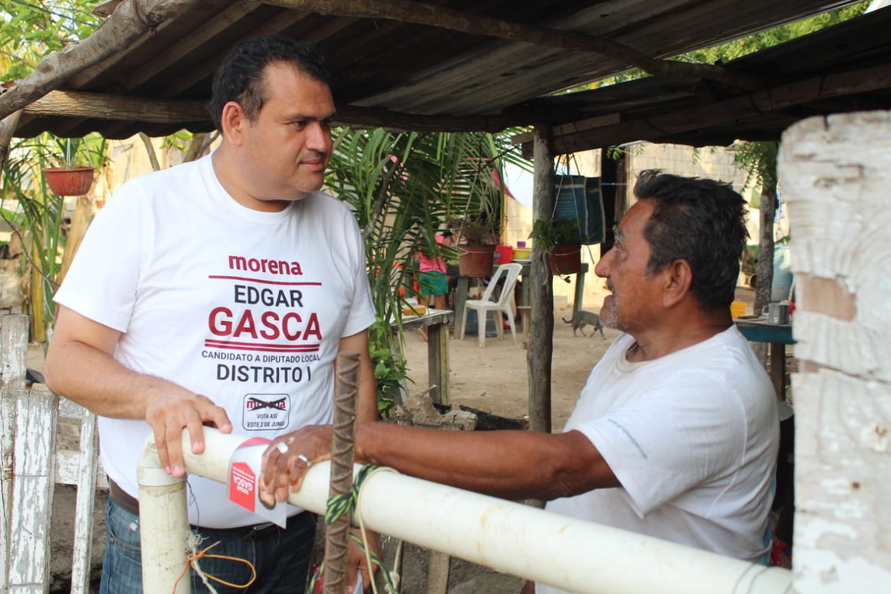 Los Quintanarroense están convencidos del cambio: Edgar Gasca