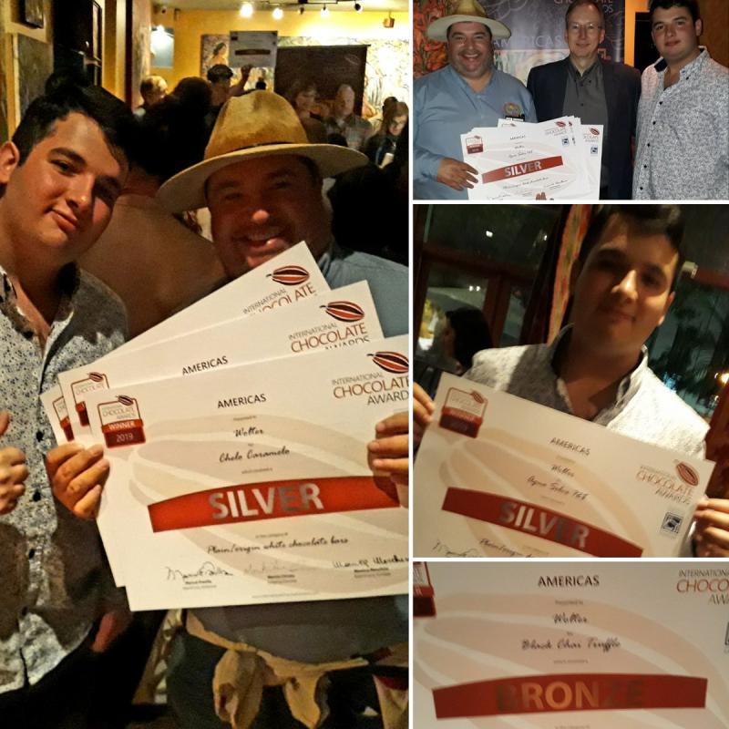 CHOCOLATES WOLTER LOGRA CUATRO PREMIOS EN EL AMERICA’S INTERNATIONAL CHOCOLATE AWARDS