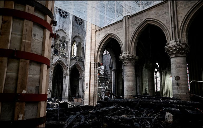 DESCARTAN QUE EL FUEGO DE NOTRE DAME TUVIERA UN ORIGEN CRIMINAL