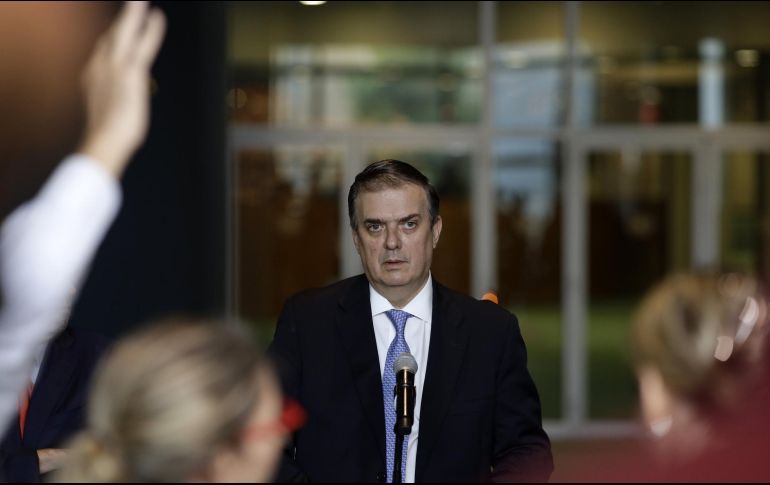 EBRARD PIDE APOYO A ONU PARA FRENAR LA MIGRACIÓN