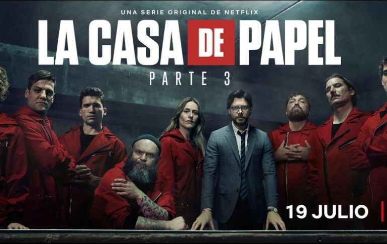 «LA CASA DE PAPEL» TENDRÁ UNA CUARTA TEMPORADA