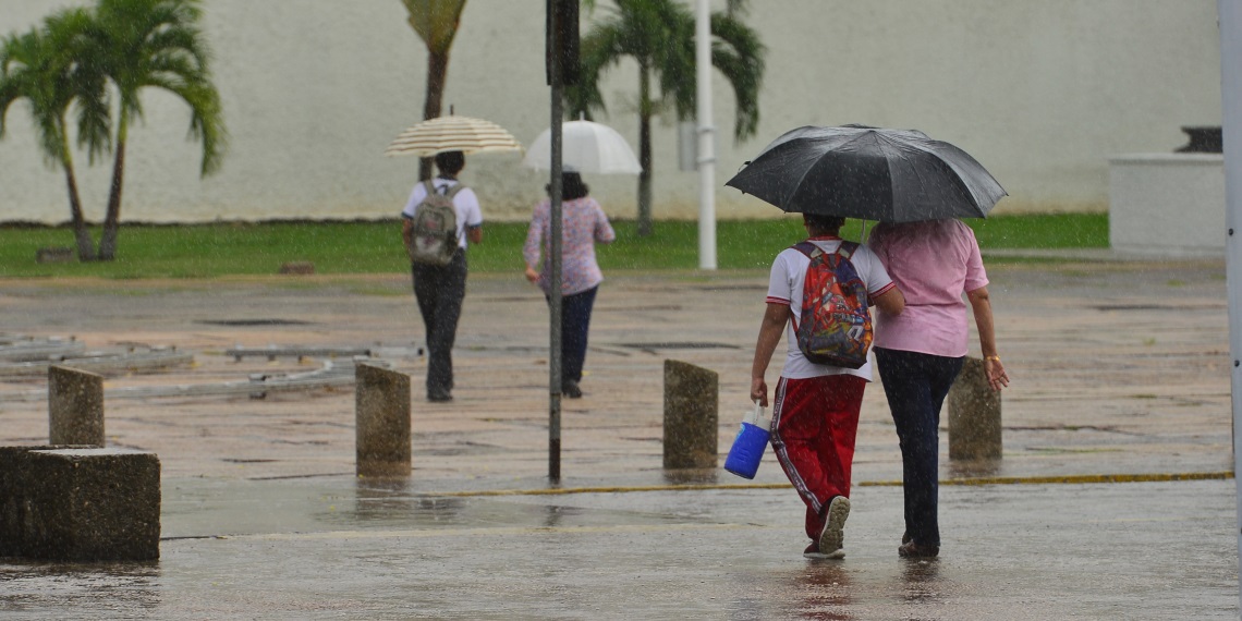 SEGUIRÁN LLUVIAS MENORES A LOS 75 MM EN TABASCO