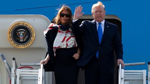 TRUMP INSULTA AL ALCALDE DE LONDRES A SU LLEGADA A REINO UNIDO PARA UNA VISITA DE ESTADO