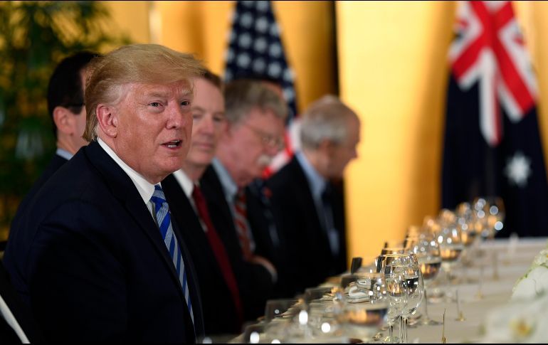 TRUMP LLEGA A OSAKA PARA PARTICIPAR EN LA CUMBRE DEL G20