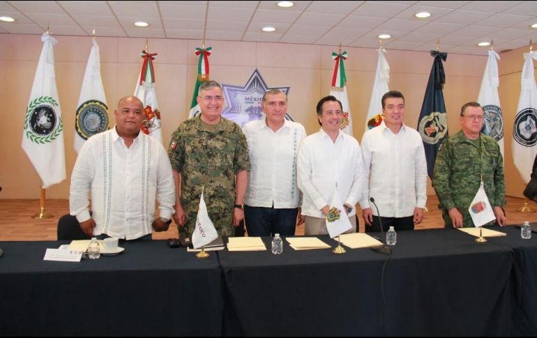 VERACRUZ, CHIAPAS Y TABASCO ACUERDAN FORTALECER POLÍTICA MIGRATORIA