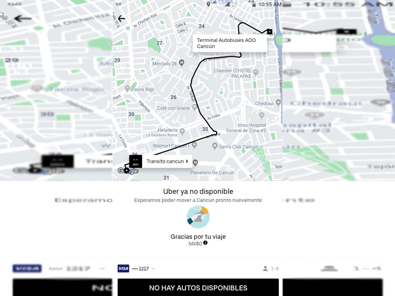 Buscan que no haya enfrentamientos por el pasaje Uber-taxistas