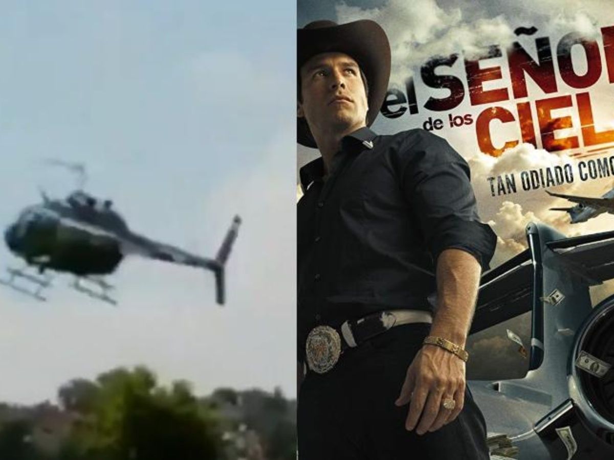 ACTORES DE «EL SEÑOR DE LOS CIELOS» SUFREN ACCIDENTE AÉREO Y UNO QUEDA EN COMA