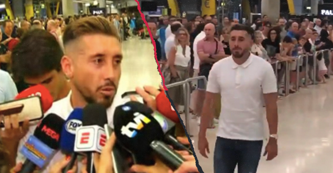 ¡YA ESTÁ EN ESPAÑA! ASÍ FUE LA LLEGADA DE HÉCTOR HERRERA A MADRID