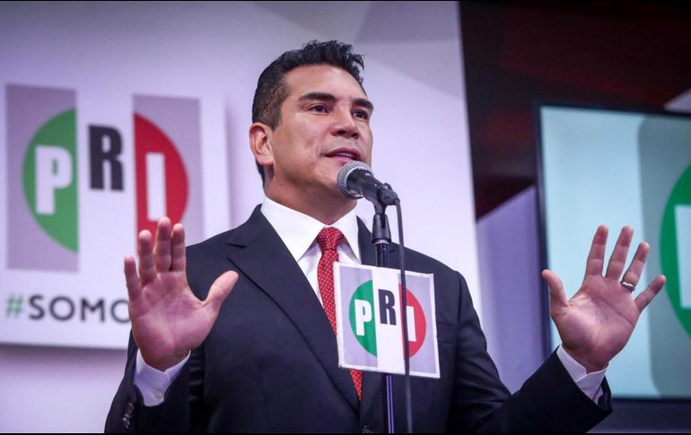 ALEJANDRO MORENO ASUME PRESIDENCIA DEL PRI Y PIDE CONFIAR DE NUEVO