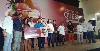 CON ROTUNDO ÉXITO, CLAUSURAN SÉPTIMO FESTIVAL DEL QUESO