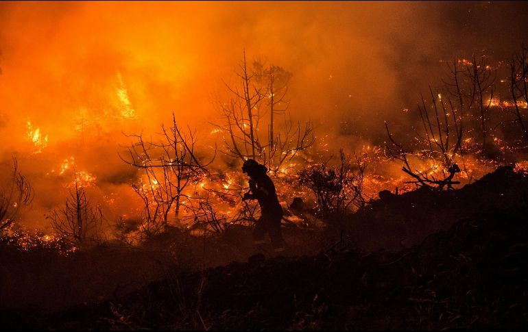 GRECIA DECLARA EMERGENCIA POR INCENDIOS FORESTALES EN EVIA