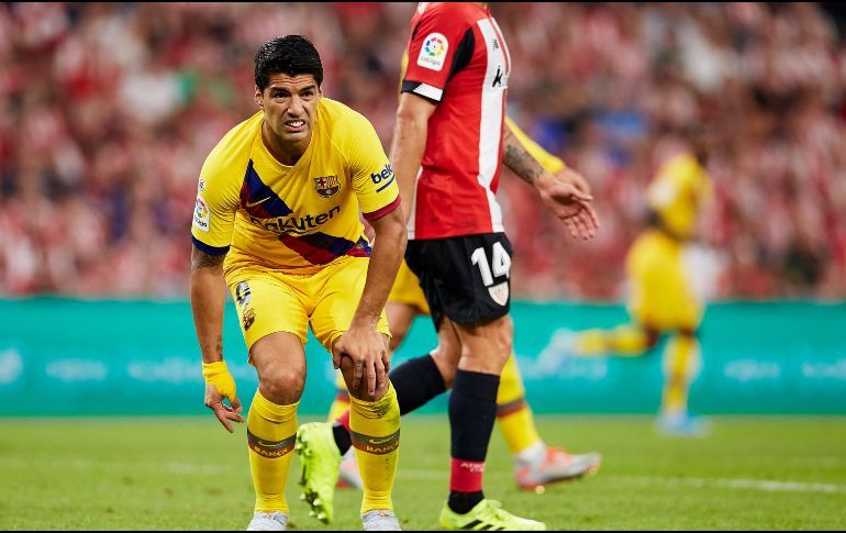 LUIS SUÁREZ PODRÍA ESTAR UN MES DE BAJA POR LESIÓN
