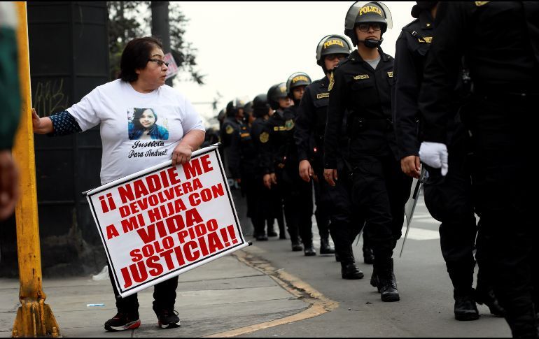 MUJERES MARCHAN EN PERÚ PARA EXIGIR JUSTICIA POR 105 FEMINICIDIOS DE 2019