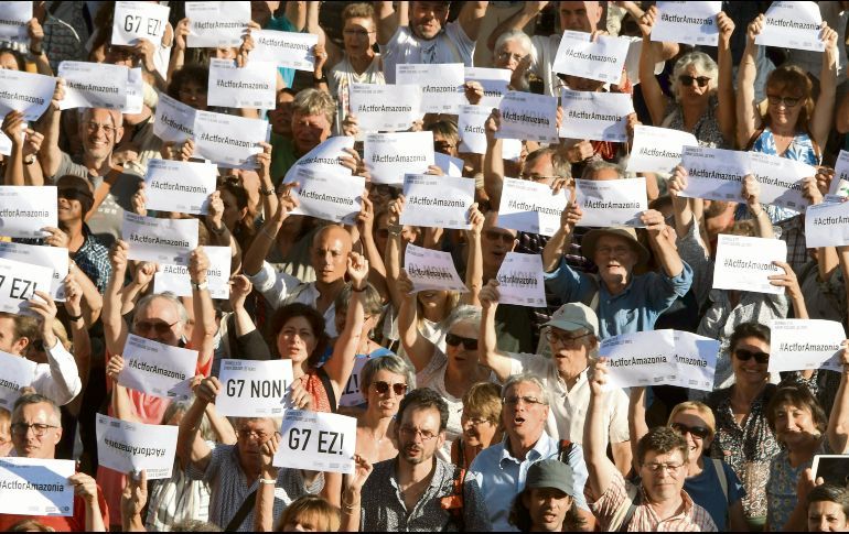 PAÍSES DE EUROPA ALZAN LA VOZ POR LOS INCENDIOS QUE DEVASTAN LA AMAZONÍA