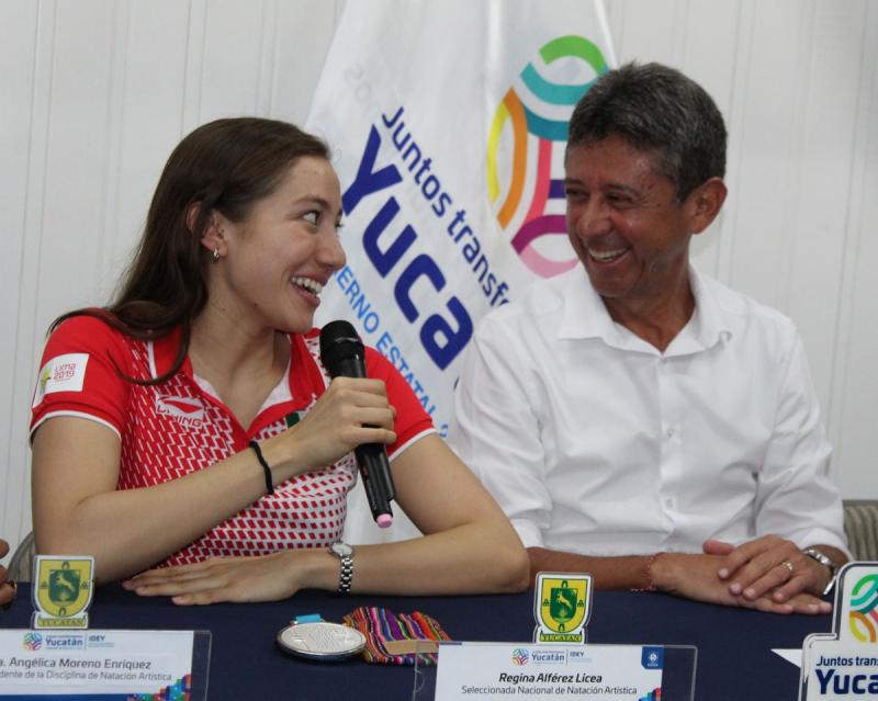 REGINA ALFÉREZ LICEA, PLATA CON SABOR A ORO EN LA NATACIÓN ARTÍSTICA