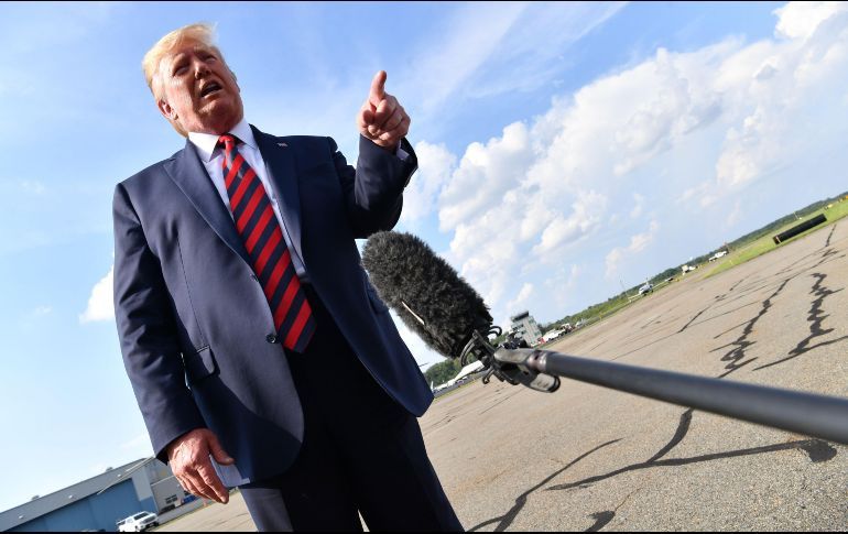 TRUMP DEFIENDE ESTRATEGIA DE ARANCELES CONTRA CHINA